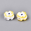Handmade Porcelain Beads PORC-N012-15E-2