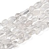 Natural Quartz Crystal Beads Strands G-G841-A12-2