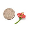 Glass Seed Beaded Flower Pendants PALLOY-MZ01171-02-2