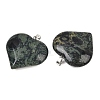 Natural Kambaba Jasper Pendants GG-K002-04G-2