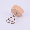 Wood Name Card Holder AJEW-WH0119-13-3