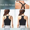 96Pcs 16 Style Plastic Bra Strap Clips AJEW-FG0002-09-4