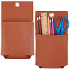 2Pcs PU Leather Hanging Storage Bag AJEW-CL0005-77-1