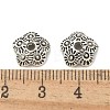 Tibetan Style Alloy Bead Caps TIBE-P003-56AS-2