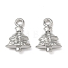 Christmas Alloy Crystal Rhinestone Pendants FIND-L026-01G-P-1