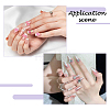 24Pcs 2 Styles Alloy 3D Nail Art Rotary Bearing for Nail Art Designs MRMJ-FH0001-67-5
