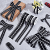 3 Rolls 3 Styles Polyester Ribbons OCOR-WH0120-53-4