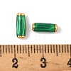 Brass Enamel Beads KK-K364-19G-4