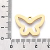 303 Stainless Steel Pendants STAS-Q110-33G-3