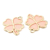 Alloy Enamel Pendants ENAM-D051-14G-01-3