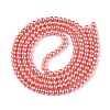 Baking Painted Glass Pearl Bead Strands HY-Q003-3mm-77-A-3