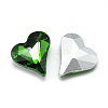 Pointed Back Glass Rhinestone Cabochons RGLA-T031-12x13mm-20-2