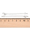 Brass Curb Chain Extender KK-L265-03P-3