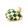 Rack Plating Brass Enamel Pendants KK-Z056-41G-02-2