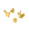 Ion Plating(IP) 304 Stainless Steel Ear Studs EJEW-Q801-11G-2