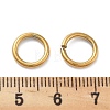 Ion Plating(IP) 304 Stainless Steel Open Jump Rings STAS-M081-02G-01-4