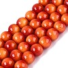 Imitation Tiger Eye Glass Beads Strands GLAA-Q106-03A-B05-1