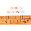 50Pcs Transparent Stripe Resin Beads RESI-YW0001-02B-7