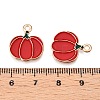 Thanksgiving Day Theme Alloy Enamel Pendants X1-ENAM-T020-35M-3