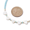Glass Beads Necklaces NJEW-JN04723-3