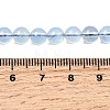 Natural Aquamarine Beads Strands G-G344-A07-6mm-5