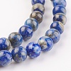 Natural Lapis Lazuli Beads Strands G-G099-8mm-7A-3