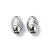Non-Tarnish 316 Surgical Stainless Steel Bead STAS-H191-06A-P-1