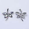 Abalone Shell/Paua Shell Pendants X-SSHEL-L008-07P-3