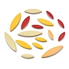 Flat Elongated Leaf Porcelain Mosaic Tiles PR-CBA4734-02B-1