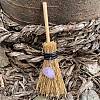 Halloween Theme Mini Witch Broom Party Decoration HAWE-PW0001-105D-1