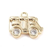 Brass Micro Pave Cubic Zirconia Pendants LS-KK-K276-05G-1