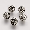 Tibetan Style Alloy Beads PALLOY-F149-19AS-1