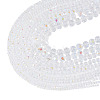 11 Strands 11 Styles Electroplate Glass Beads Strands EGLA-TA0003-02-3