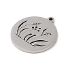 Non-Tarnish 201 Stainless Steel Pendants STAS-S126-01P-2