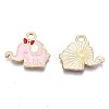 Alloy Enamel Pendants ENAM-N048-007B-5