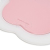 Flower-Shaped Silicone Heat Insulation Coasters AJEW-K055-03A-3