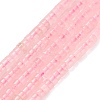 Natural Rose Quartz Beads Strands G-Z110-A21-2x4mm-2