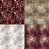 24Pcs 12 Styles Leaf Scrapbook Paper Pad PW-WG5F0C5-01-2