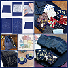 18Pcs PET Embroidery Template DIY-ME0003-65-5