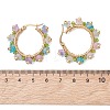 Transparent Acrylic Hoop Earrings EJEW-JE06954-5