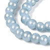 Baking Paint Glass Pearl Beads Strands DGLA-ZX001-05A-16-3