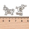 201 Stainless Steel Pendants Rhinestone Settings SA-CBA9448-03P-3
