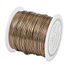 Round Copper Wire Copper Beading Wire for Jewelry Making YS-TAC0004-0.6mm-18-2