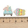 Alloy Enamel Pendants FIND-G100-04G-3