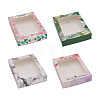 Magibeads 20Pcs 4 Style Foldable Creative Kraft Paper Box CON-MB0001-05-1