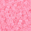 6/0 Transparent Inside Colours Glass Seed Beads SEED-N008-08P-3