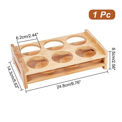 Wood Holders for Shot Glasses AJEW-WH0348-75-1