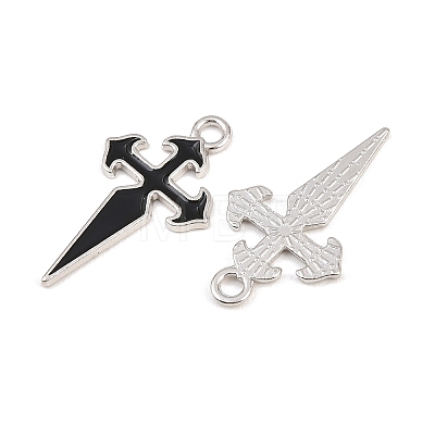 Alloy Enamel Pendants FIND-B059-02P-01-1
