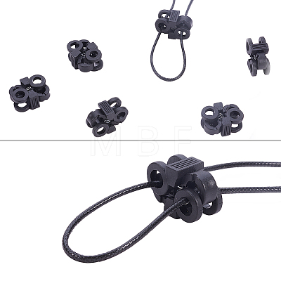 Adjustable Plastic Shoelace Buckle KY-WH0017-04-1