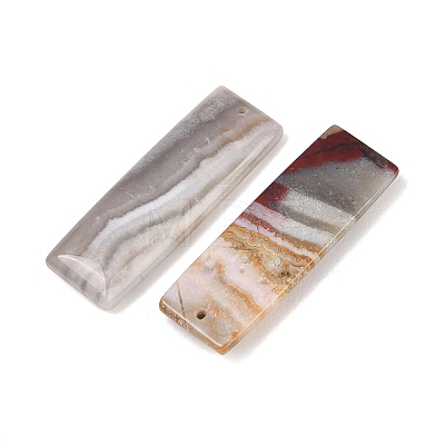 Natural Mexican Agate Pendants G-K381-19A-1